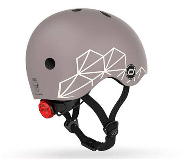 Scoot & Ride Kask Ochronny XXS-S dla dzieci 1-5 lat Brown Lines - 1039898 - zdjęcie 7